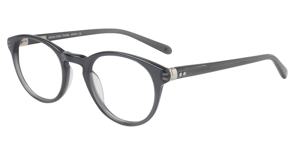 Modo 6514 round eyeglasses in Dark Grey