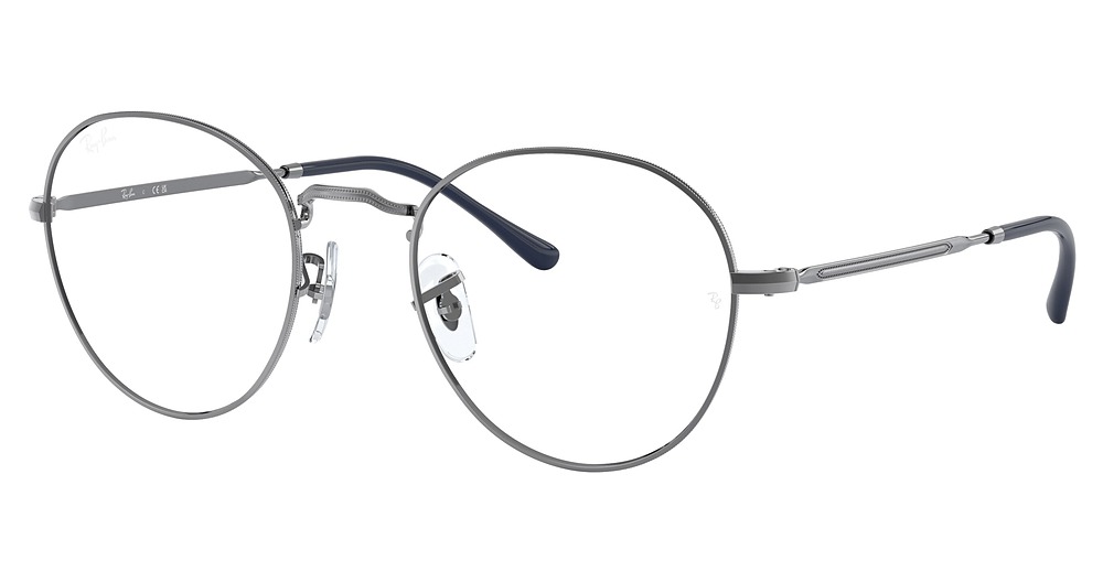 Ray-Ban RX3582V DAVID round eyeglasses in Gunmetal