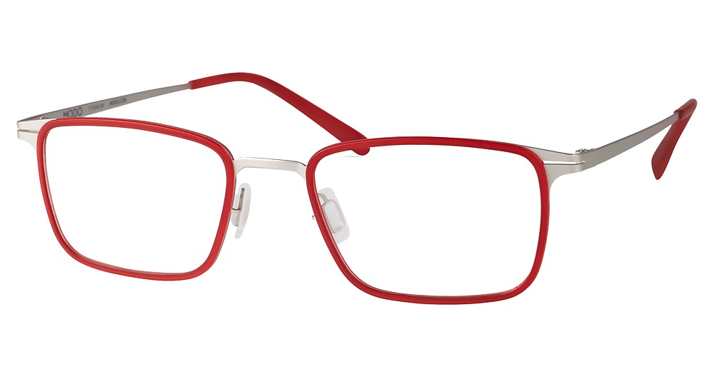 Modo 4407 rectangle eyeglasses in Red