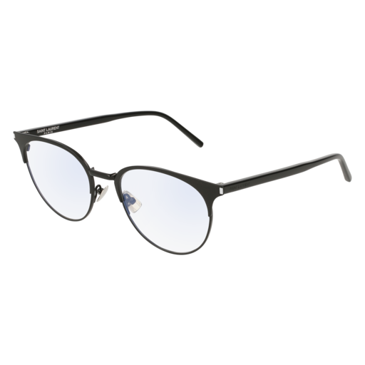 Saint Laurent SL 223 round sunglasses in Black
