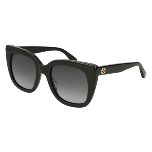Gucci GG0163S square sunglasses in Black