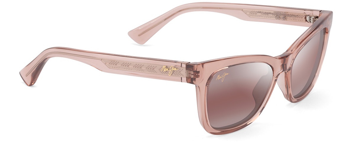 Shiny Transparent Antique Pink / Maui Rose