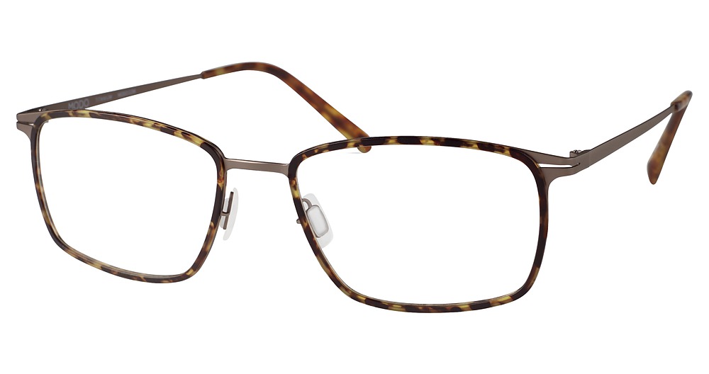Modo 4408 rectangle eyeglasses in Tort