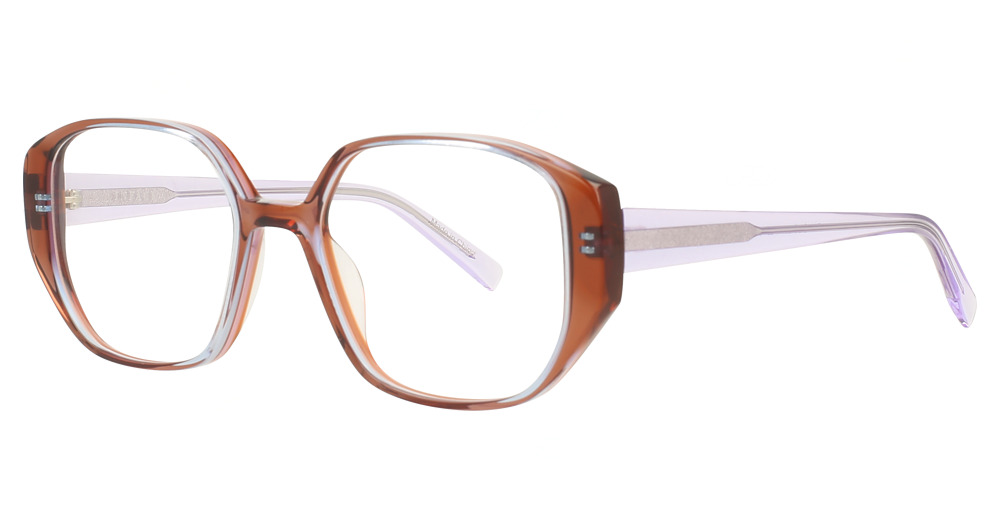 RED-BROWN MEDIUM TRANSPARENT