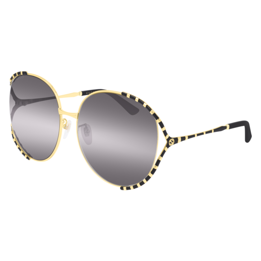 Gucci GG0595S round sunglasses in Gold