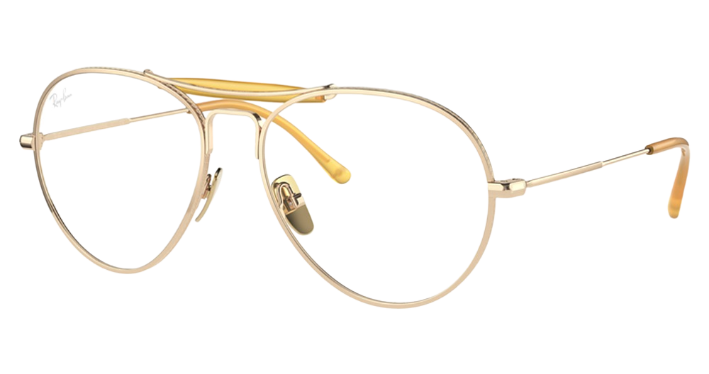 Ray-Ban RX8063V aviator eyeglasses in Arista