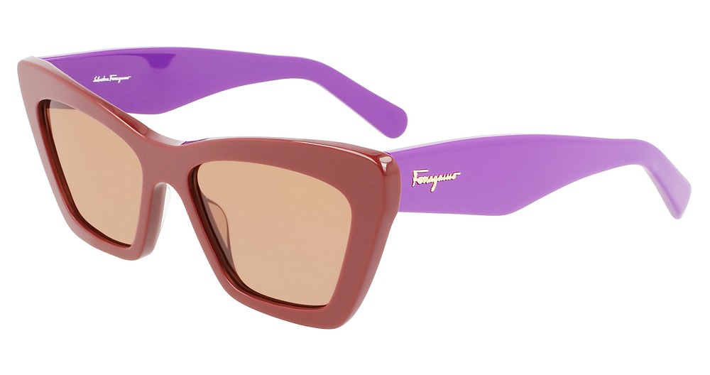DARK BROWN/VIOLET