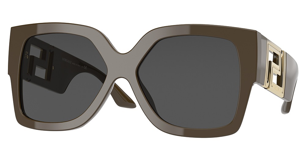 BROWN/GREEN / DARK GREY