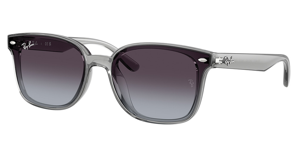 Ray-Ban RB4461D square sunglasses in Transparent Grey/Grey Gradient