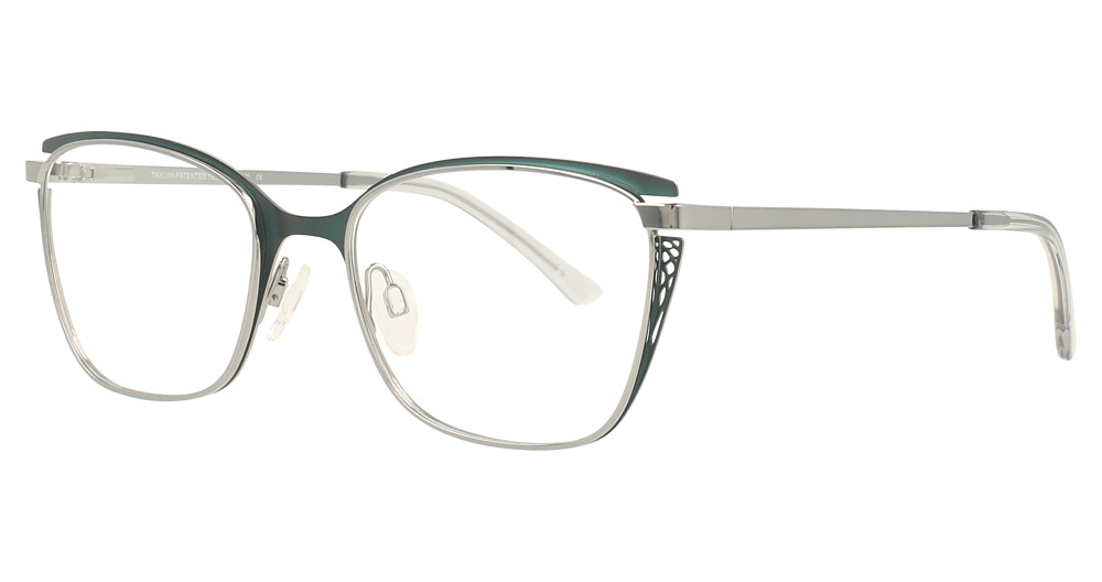Dark Green & Shiny Steel