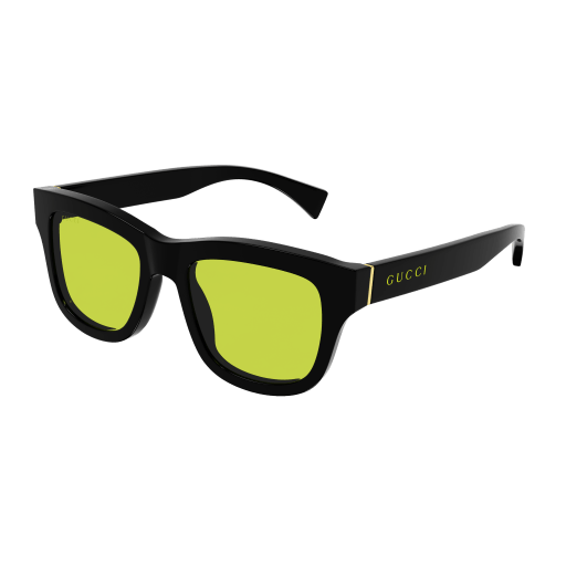 Gucci GG1135S square sunglasses in Black Black Green/Green