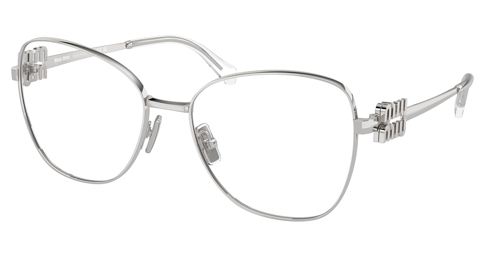 Miu Miu MU 50XV cateye eyeglasses in Silver