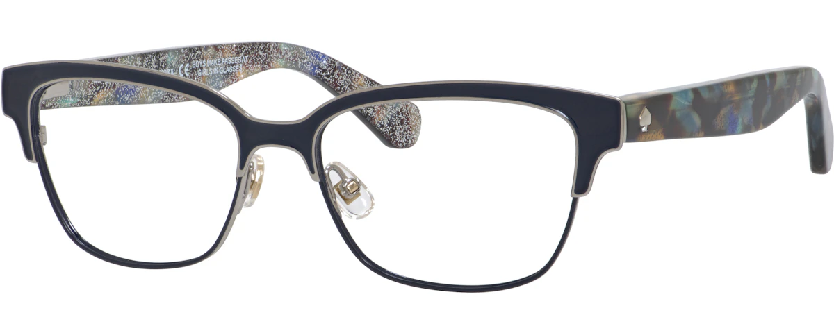 Blue Havana Glitter
