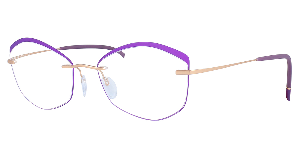 rose gold/amethyst