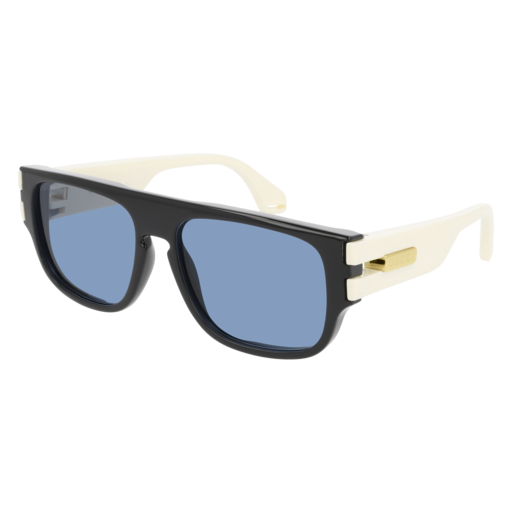 Gucci GG0664S rectangle sunglasses in Black