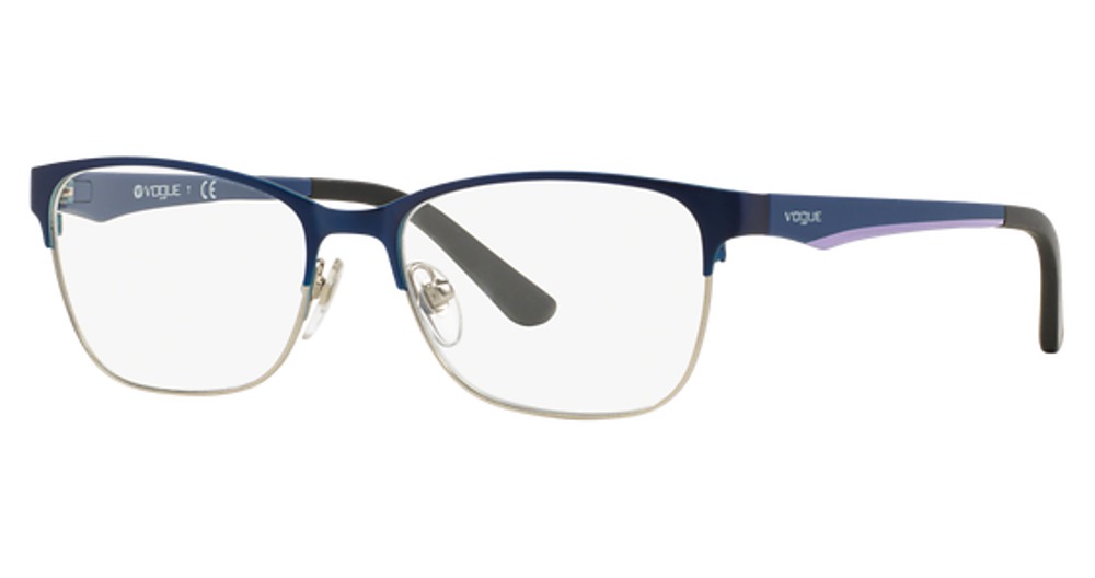 TOP BRUSHED BLUE/SILVER