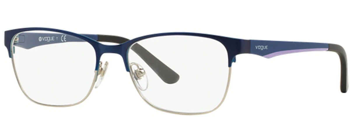 TOP BRUSHED BLUE/SILVER