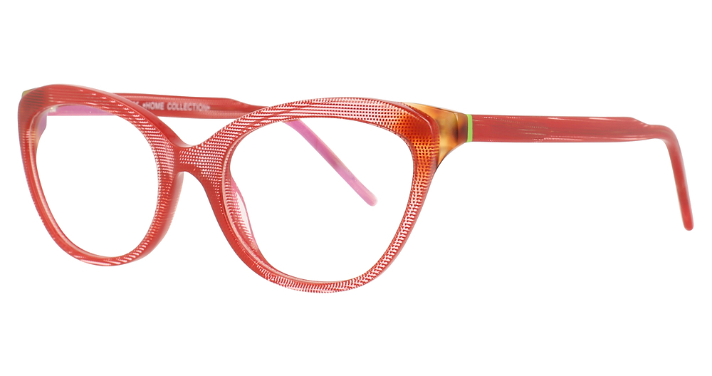 RED WITH TORTOISE END PIECES