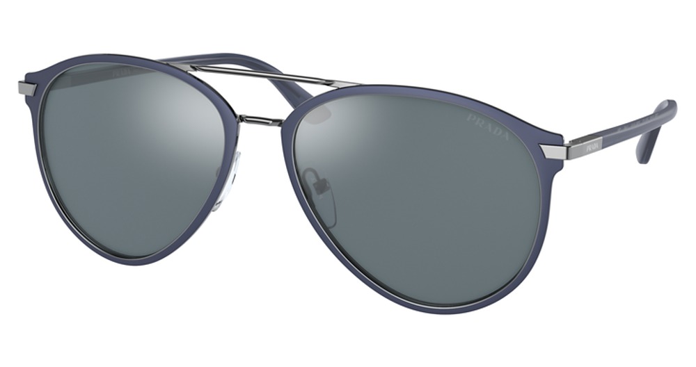 MATTE BALTIC/GUNMETAL / LIGHT BLUE MIRROR SILVER