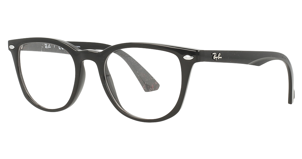 Ray-Ban RY1601 round eyeglasses in Black