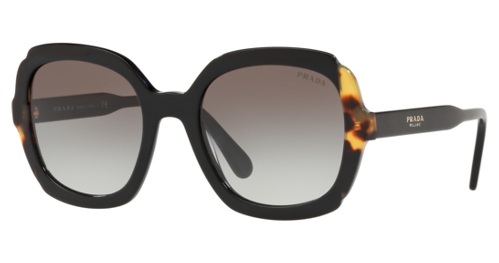 BLACK/MEDIUM HAVANA / GREY GRADIENT