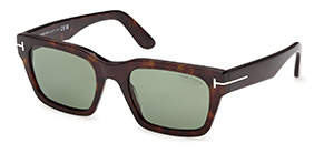 dark havana / green polarized