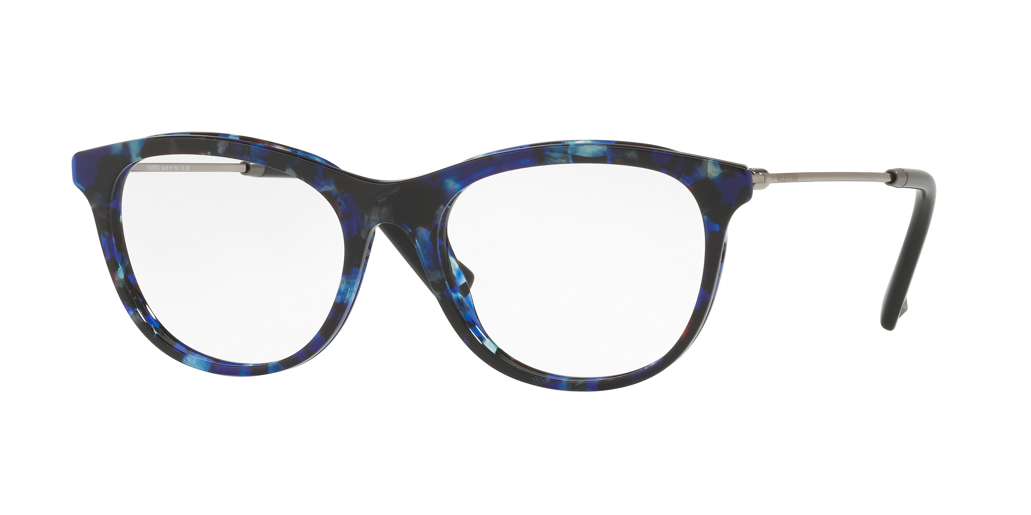 GUNMETAL/HAVANA BLUE