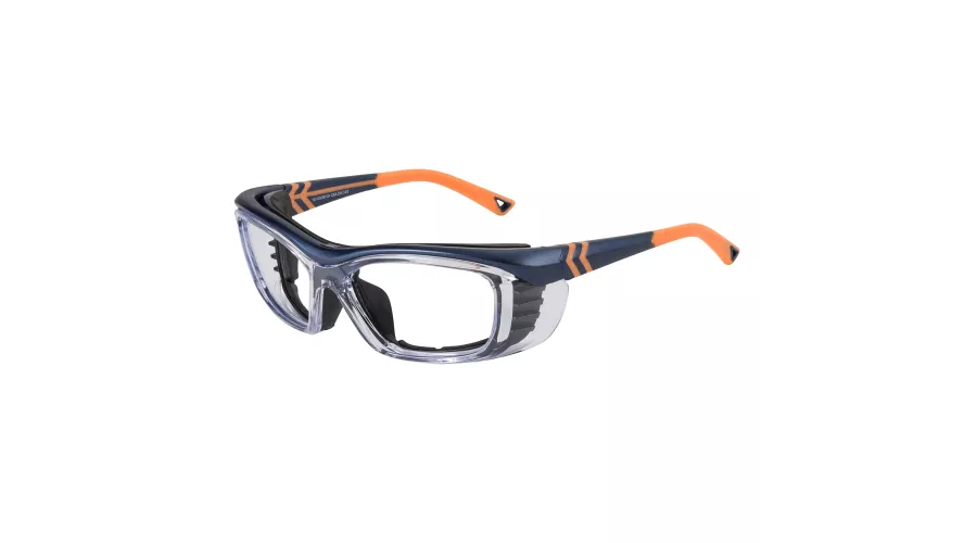 Navy/Neon Orange