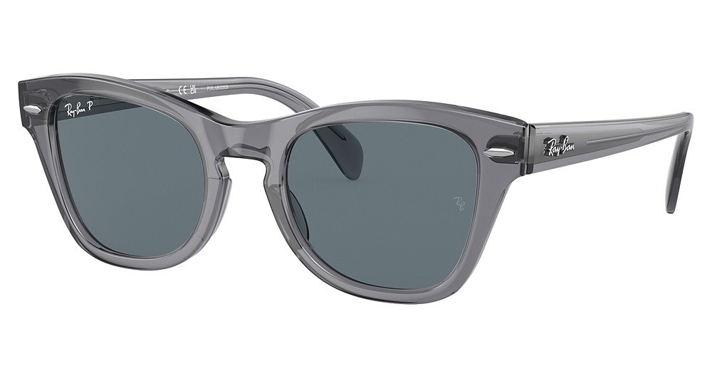 TRANSPARENT GREY / DARK BLUE POLAR