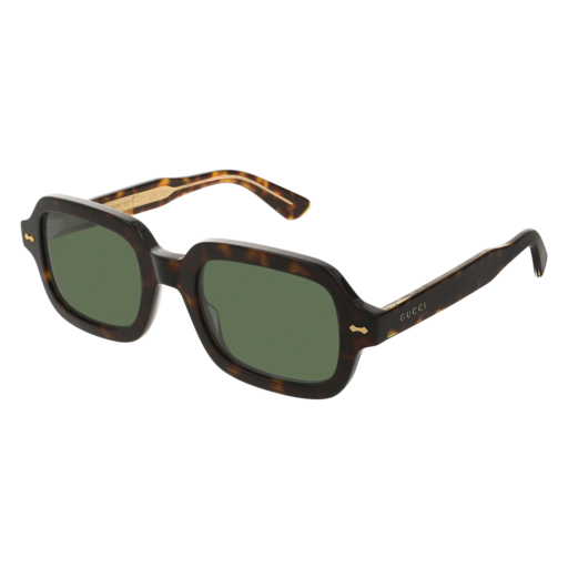 Gucci GG0072S rectangle sunglasses in Havana
