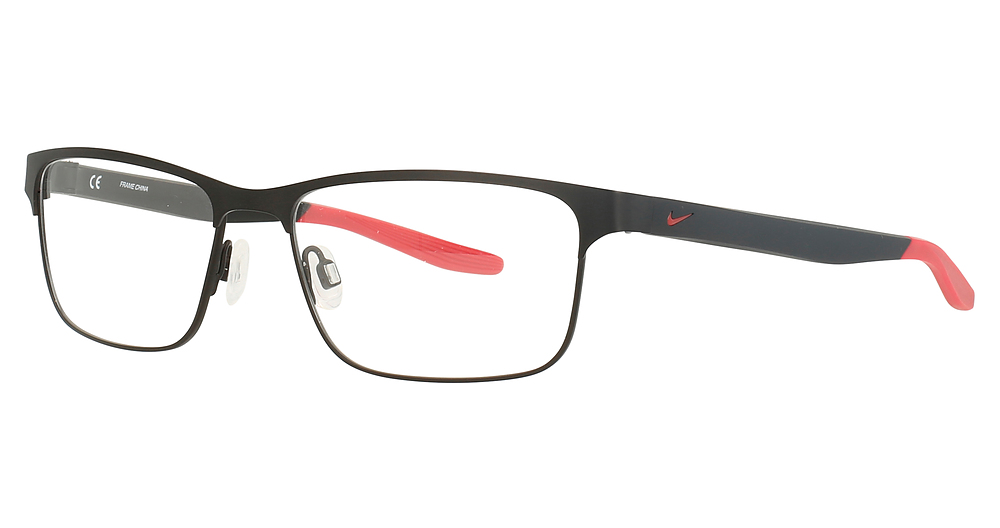 SATIN BLACK/GYM RED