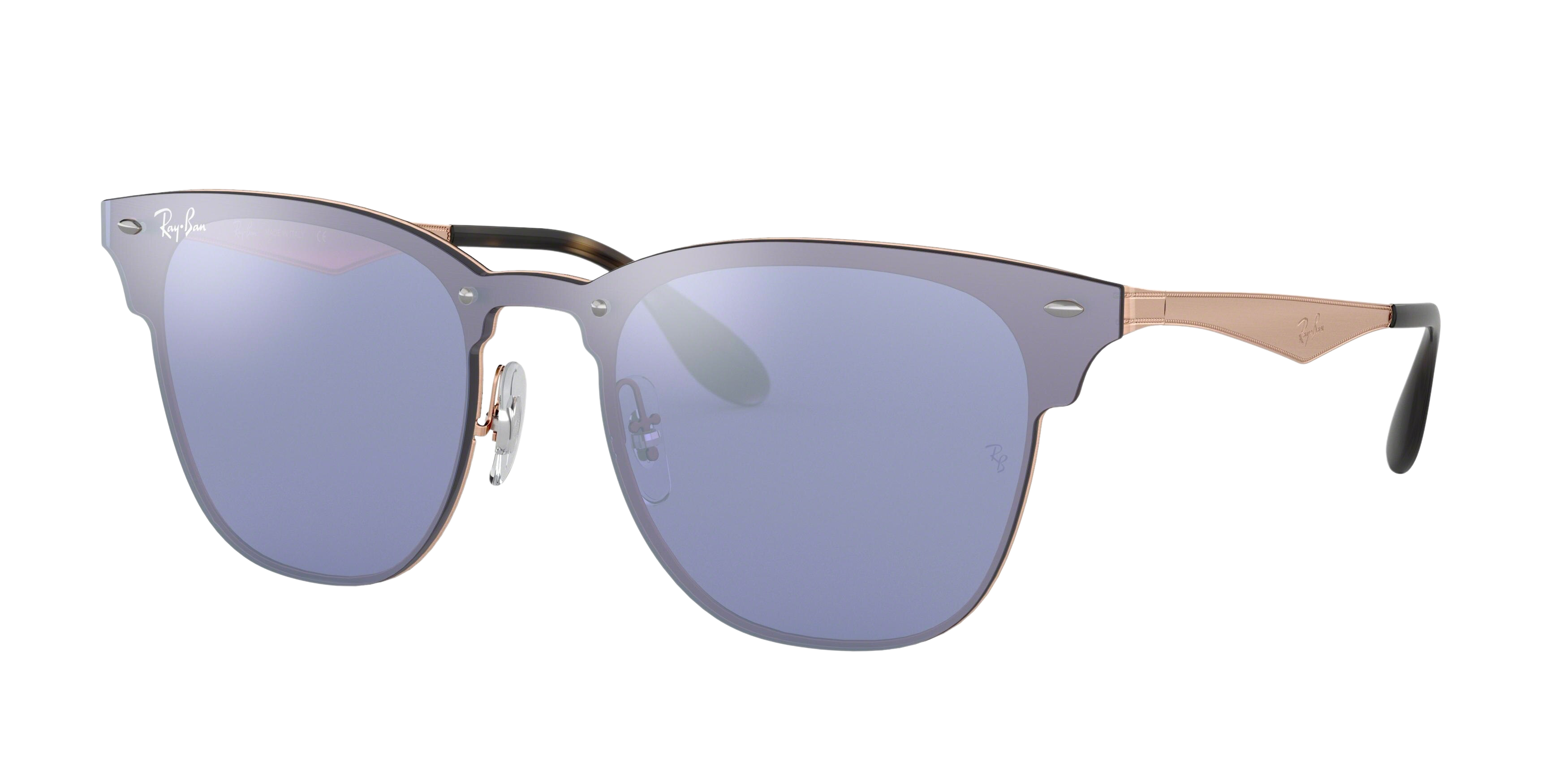 Ray-Ban RB3576N square sunglasses in Brusched Copper
