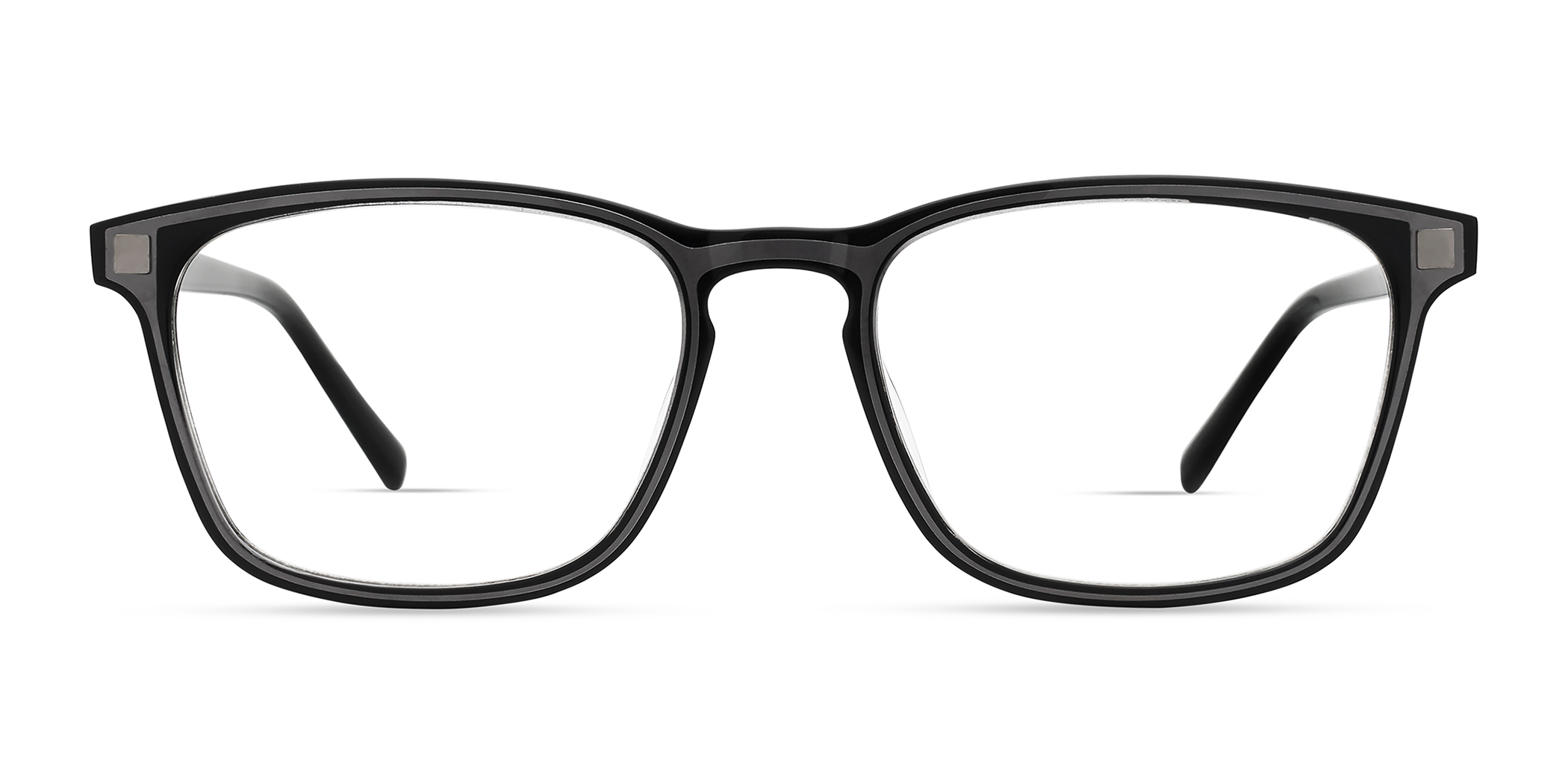 Modo 6616 rectangle eyeglasses in Grey/Black