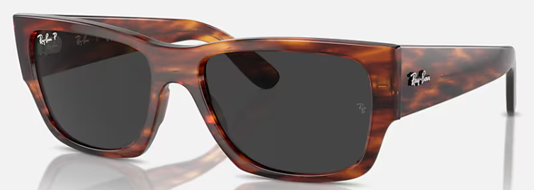 STRIPED HAVANA / POLAR BLACK