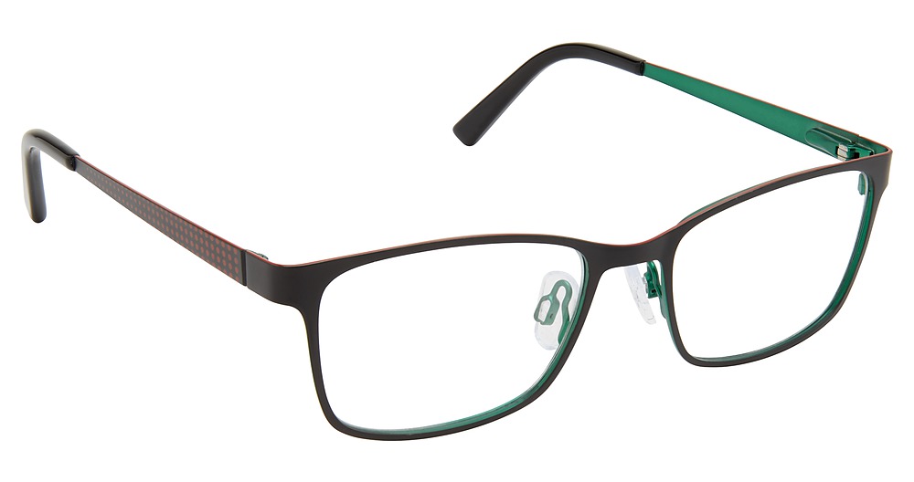 BLACK GREEN RED