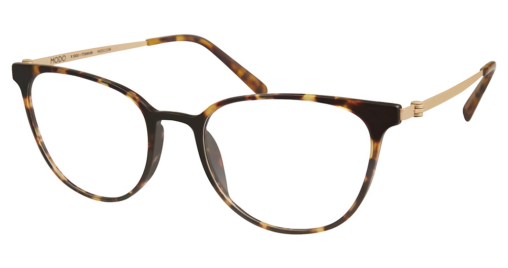 Modo 7000 round eyeglasses in Matte Tortoise