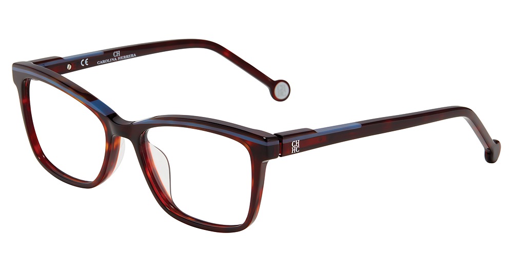 Carolina Herrera VHE836L cateye eyeglasses in Tortoise 0713