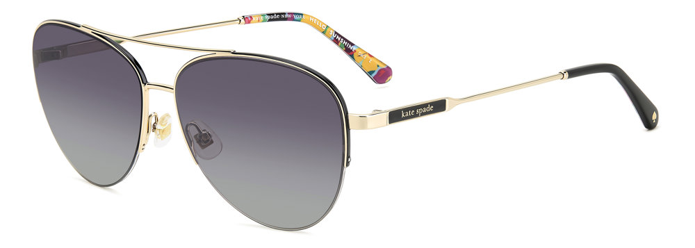 GOLD BLCK_ / GREY SHADED POLARIZED