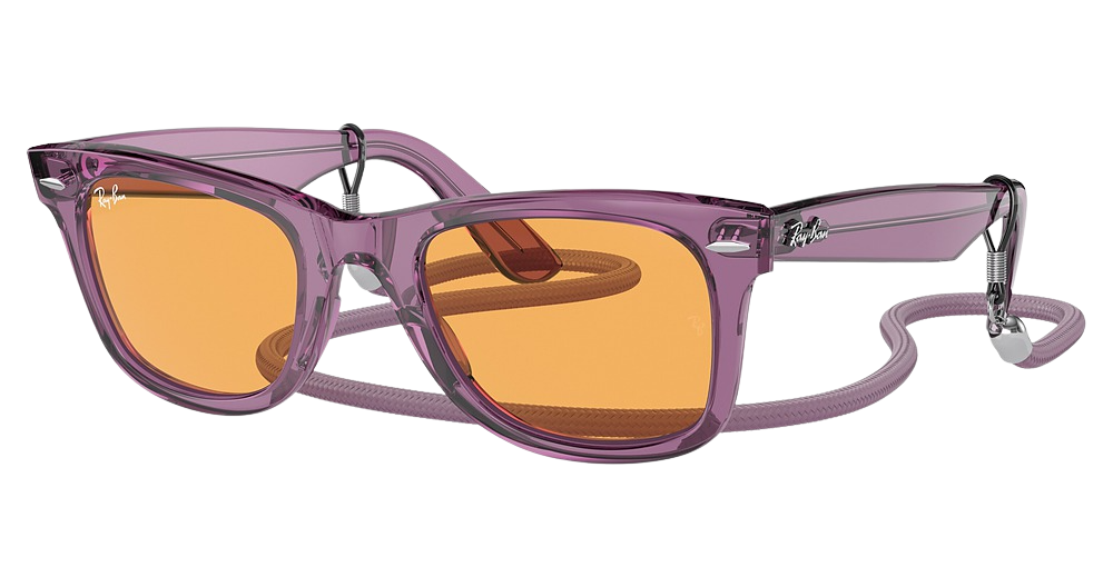 TRANSPARENT VIOLET / ORANGE