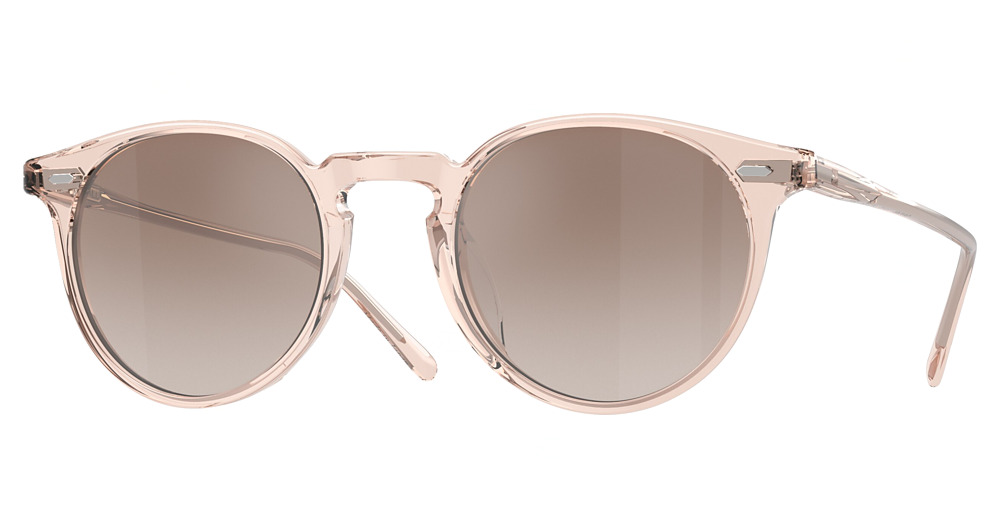 CHERRY BLOSSOM / TUSCAN BROWN GRADIENT MIRROR