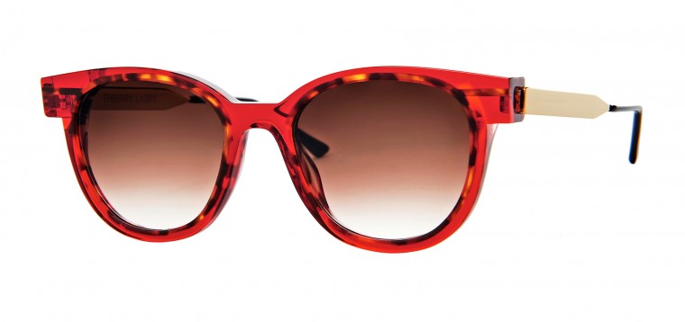 Translucent Red & Tortoise Shell