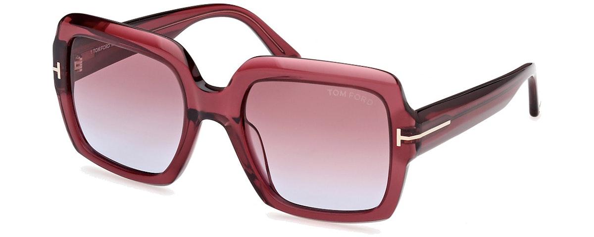 shiny red / violet