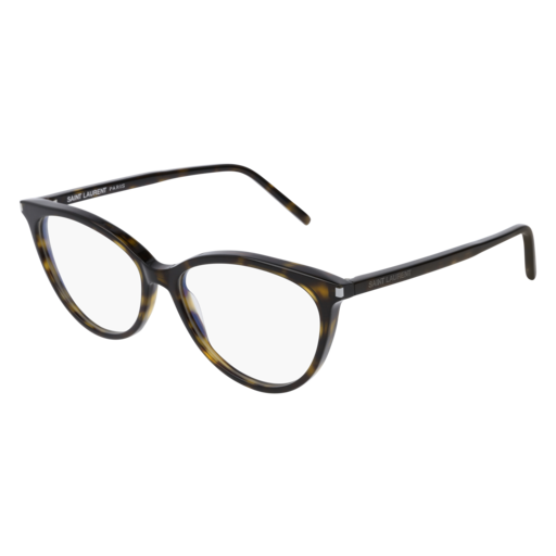 Saint Laurent SL 261 round sunglasses in Havana