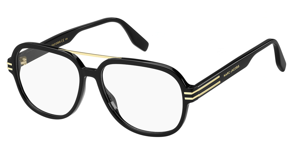 Marc Jacobs MARC 638 aviator eyeglasses in Black