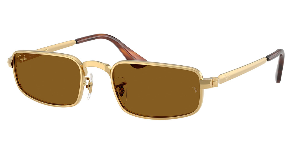 Ray-Ban RB3927 rectangle sunglasses in Arista/Brown