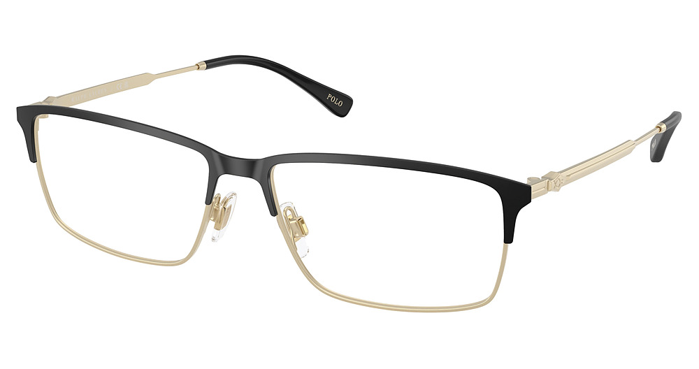 SEMISHINY BLACK/PALE GOL