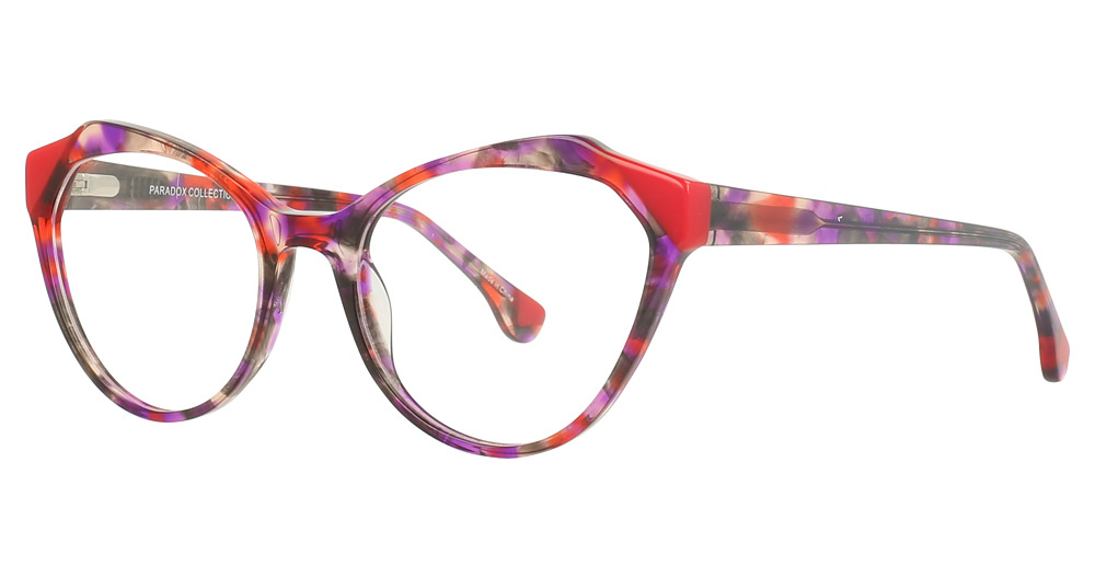 Purple Tortoise & Red Trim