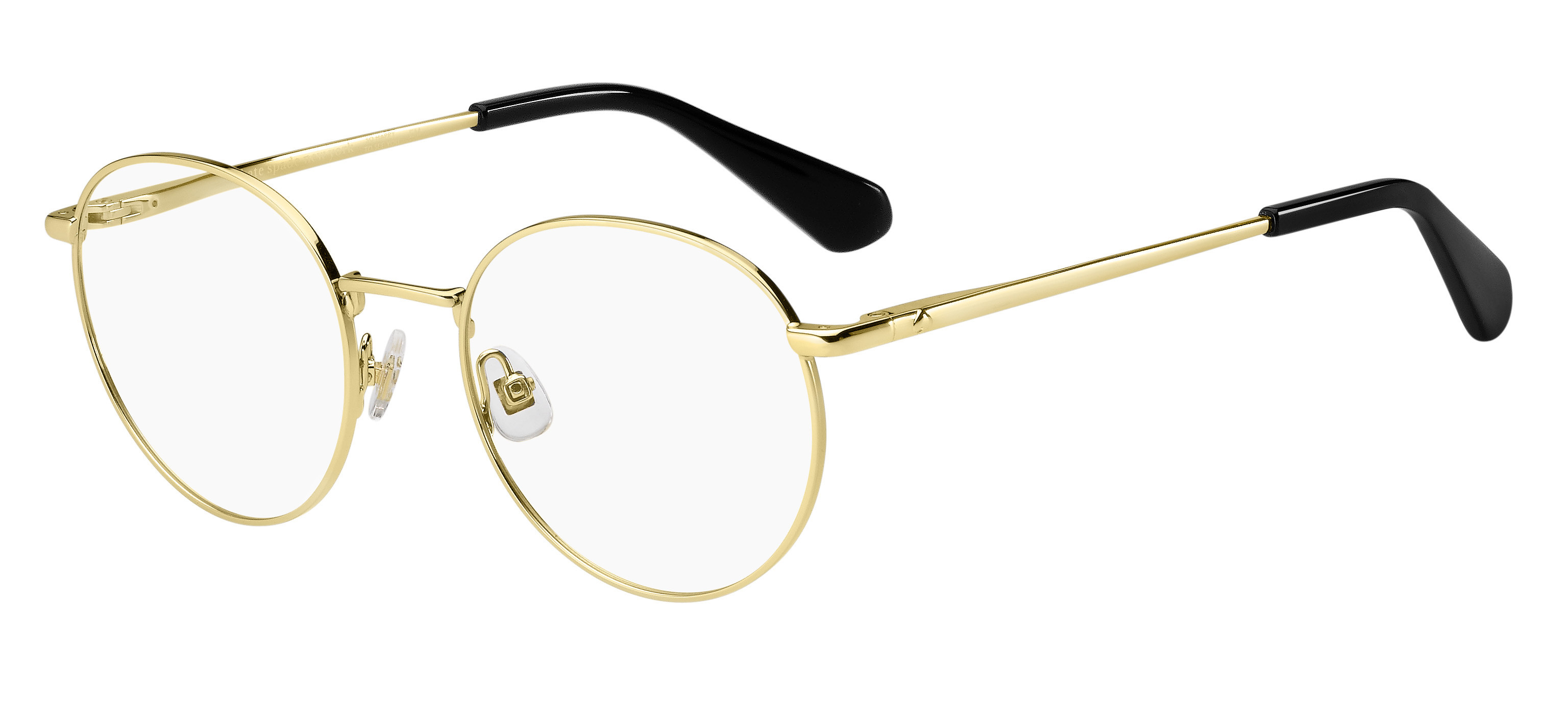 Kate Spade Gabriella round eyeglasses in Black