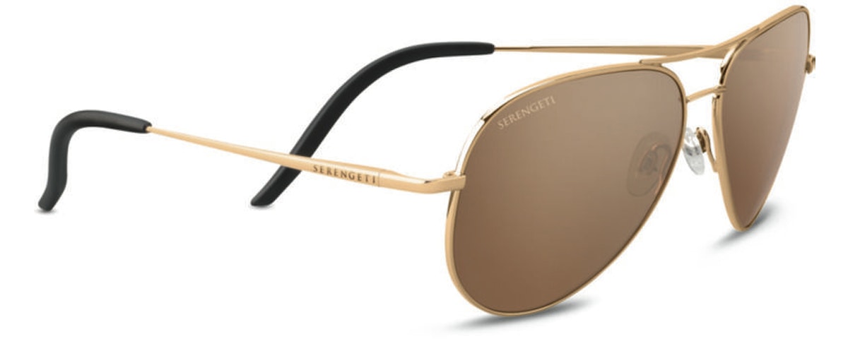Shiny Bold Gold / Polarized Drivers Gold