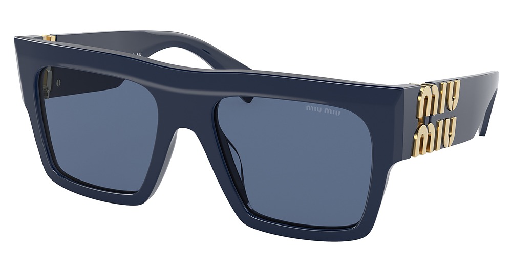 Miu Miu MU 10WS square sunglasses in Blue/Dark Blue
